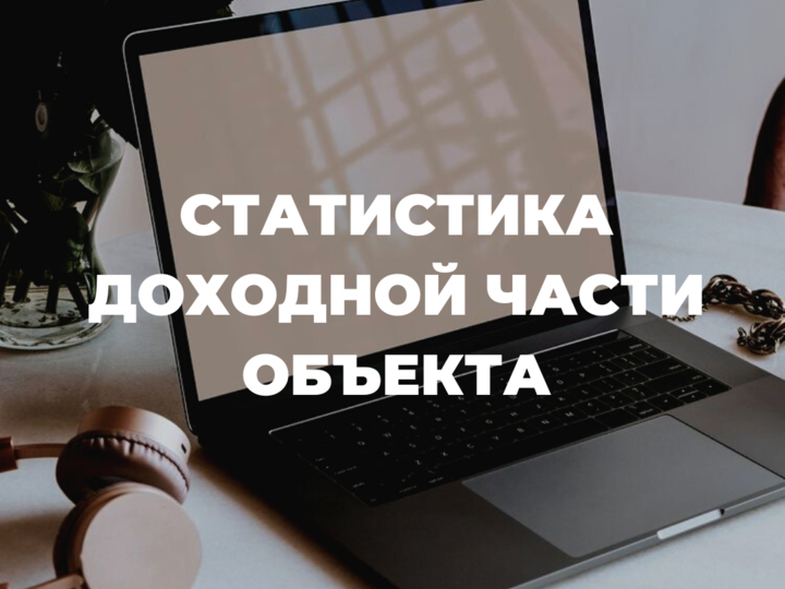 Статистика доходной части (общая по объекту)